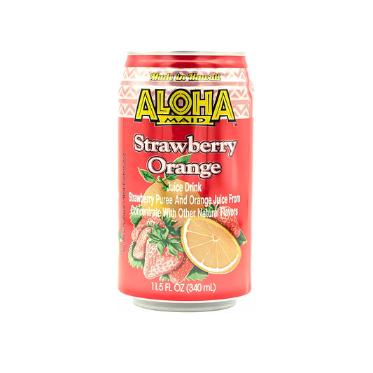 Aloha Maid Strawberry Orange Drink (Hawaii)