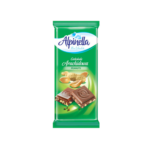 Alpinella Milk Chocolate with Peanuts (Poland)