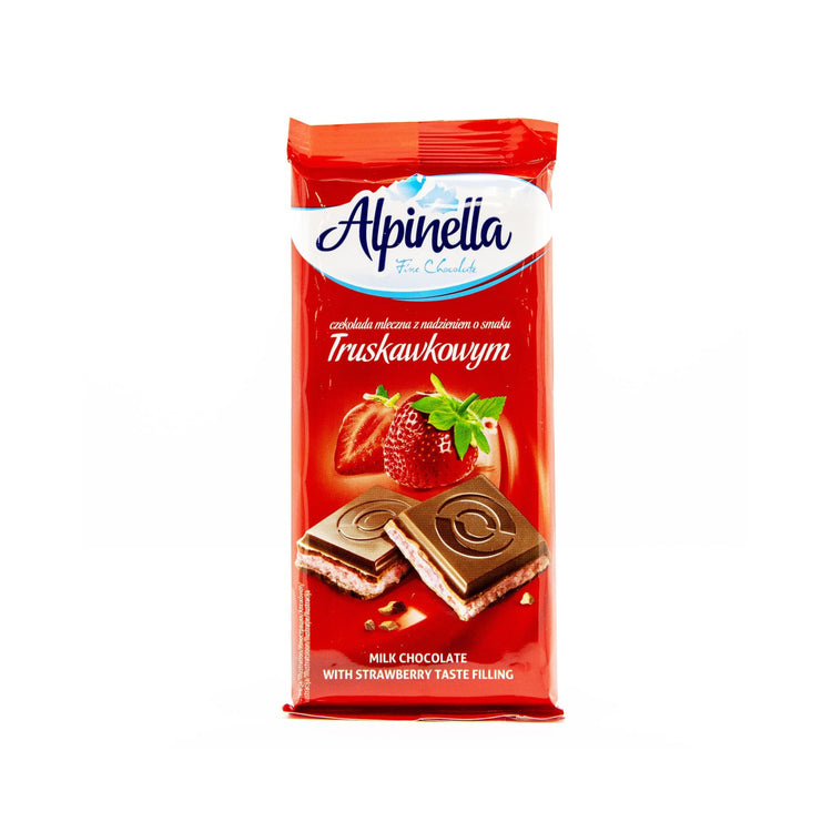 Alpinella Strawberry Milk Chocolate Bar (Poland)