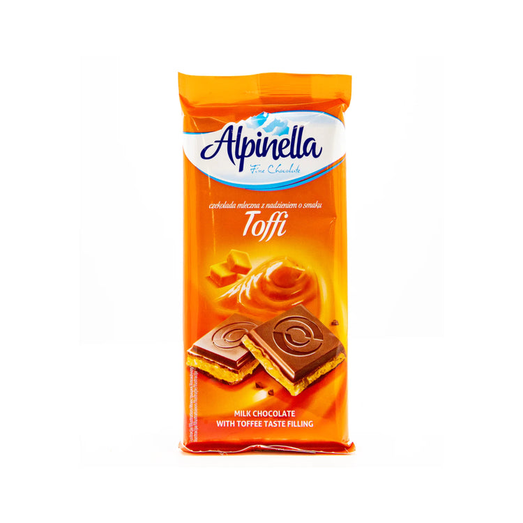 Alpinella Toffee Chocolate Bar (Poland)
