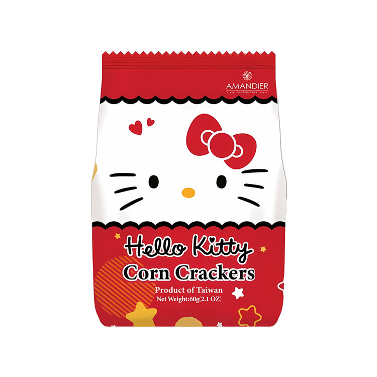 Amandier Hello Kitty Corn Crackers Cheese (Taiwan)