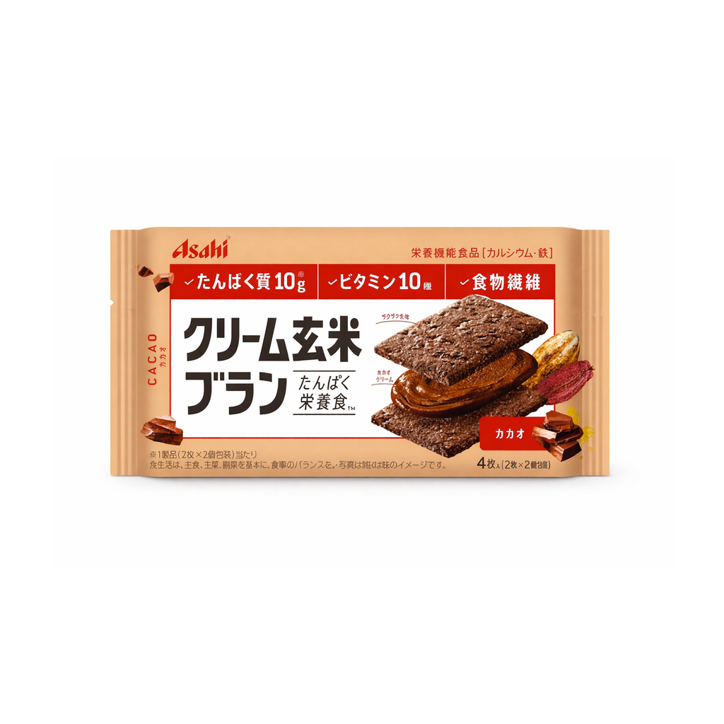 Asahi Cream Genmai Bran Cacao (Japan)