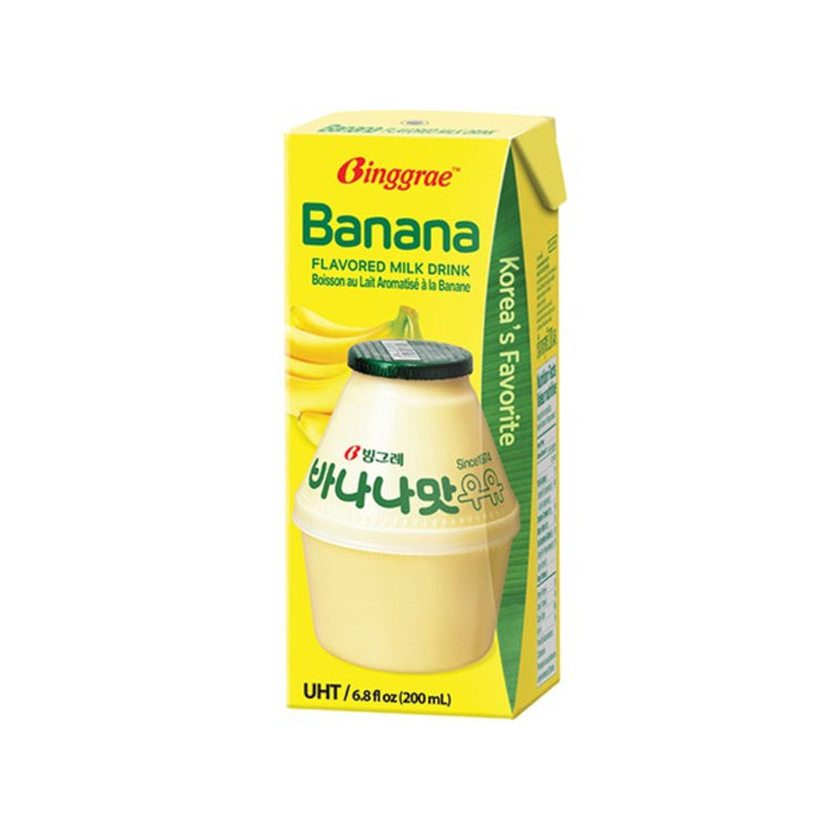 Bingrae Banana Milk (6.8oz) (Korea)