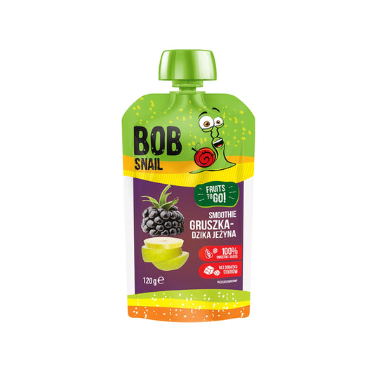 Bob Snail Pear Blackberry Smoothie 120g (Ukraine)
