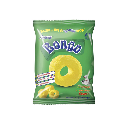 Bongo Puffs Chicken Flavor 5.5oz (Fiji)