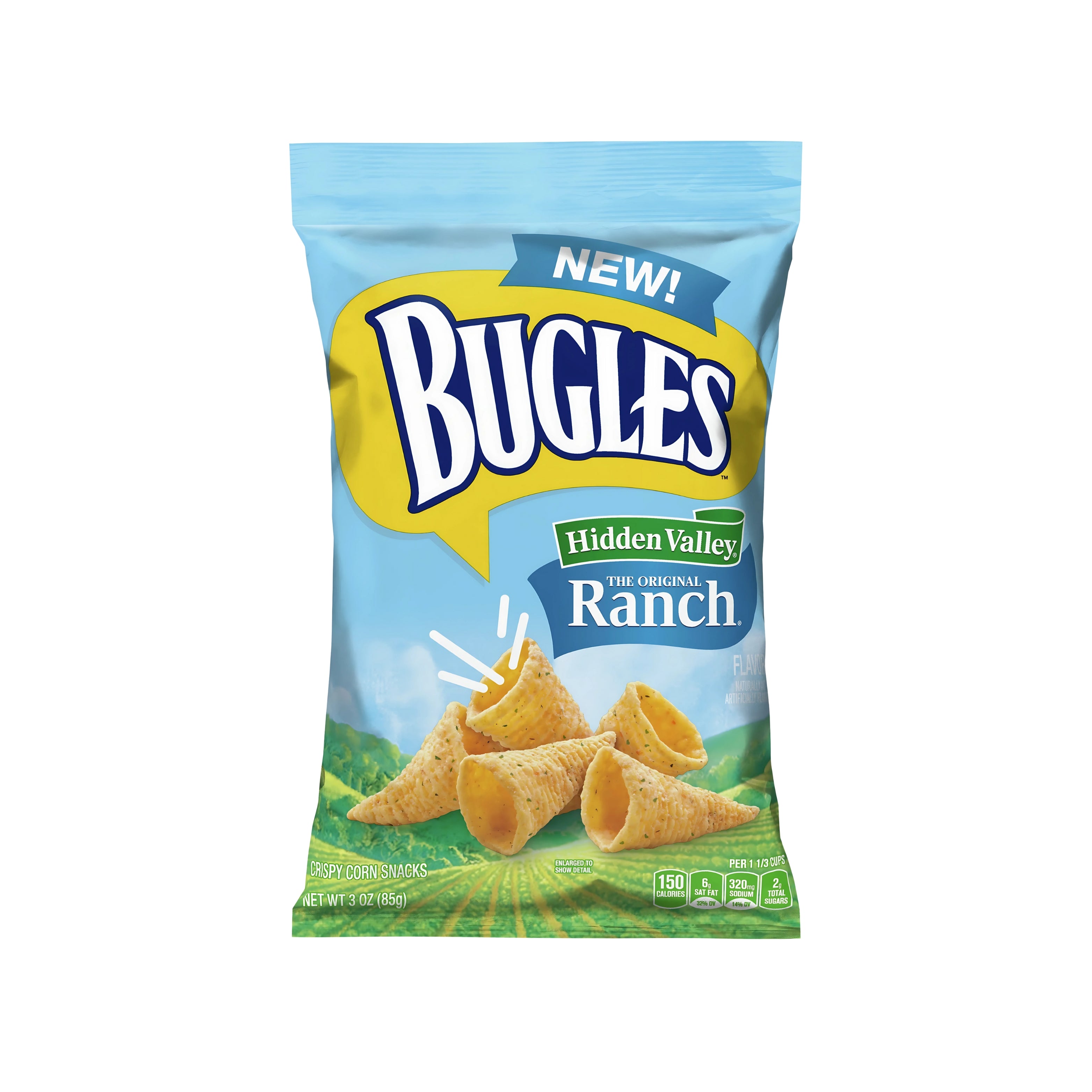 Bugles Bugles Crispy Corn Snack Ranch Flavor (USA) – Munch Addict