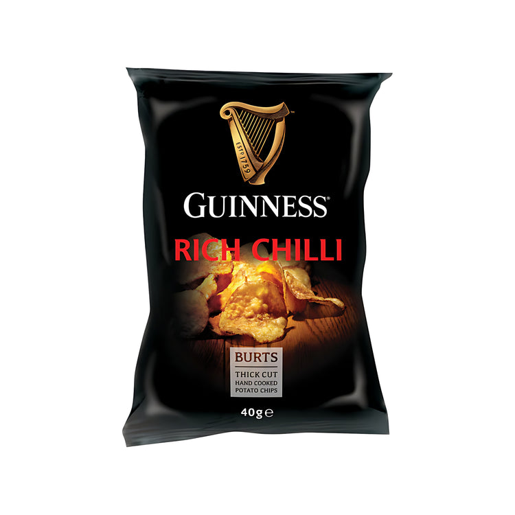 Burts Guinness Rich Chili Potato Chips (UK)