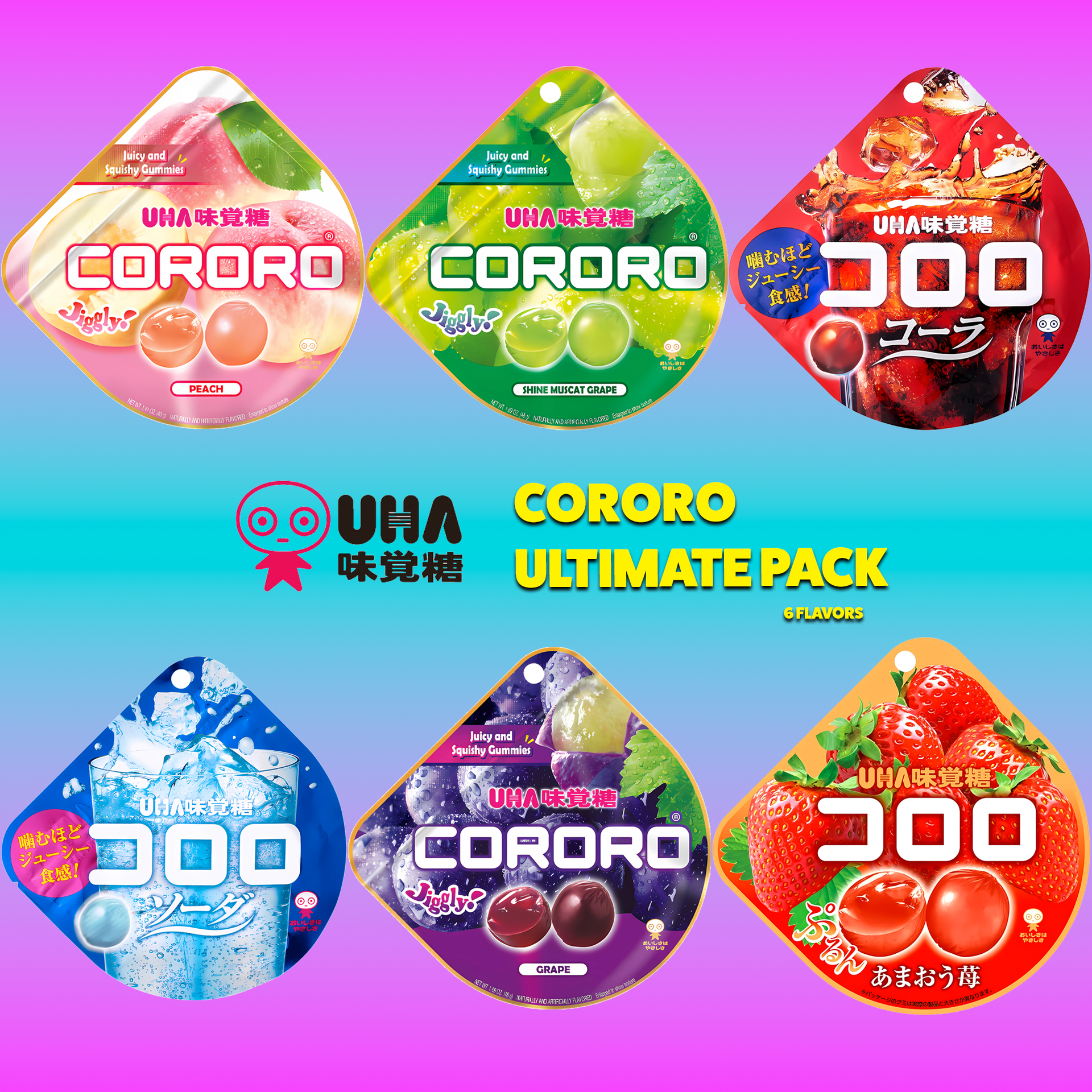 UHA Cororo Gummy Ultimate Pack – Munch Addict