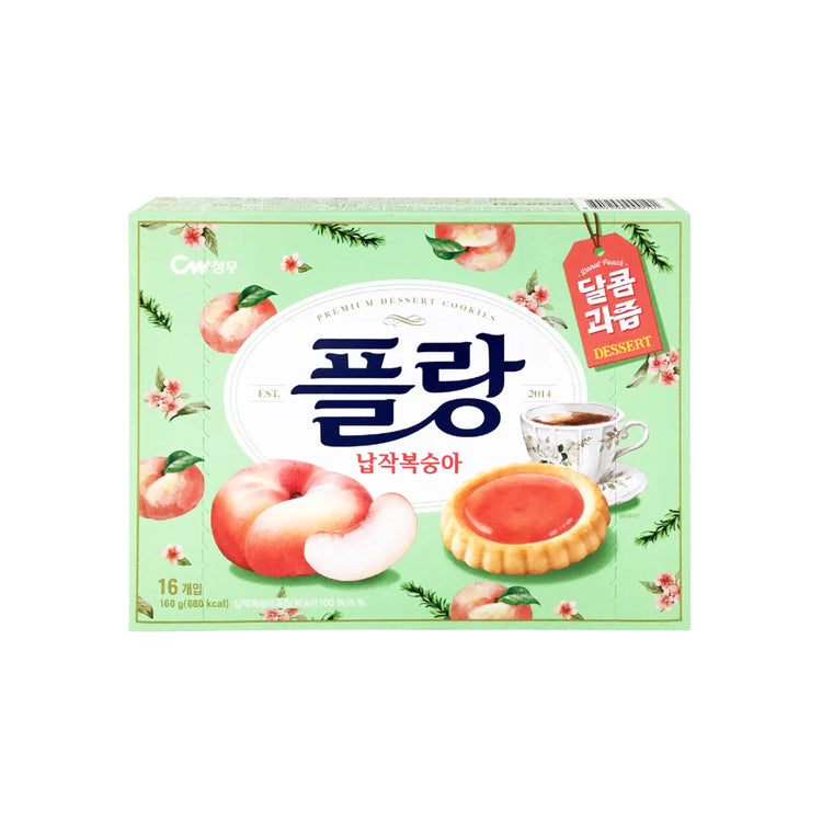 CW Flan Peach Tarte Cookie (Korea)