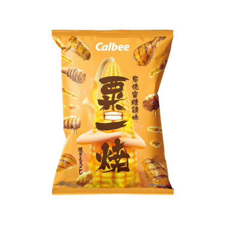 Calbee Grill A Corn Roasted Honey Chicken Flavoured (Hong Kong)