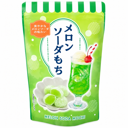 Seiki Melon Soda Mochi (Japan)