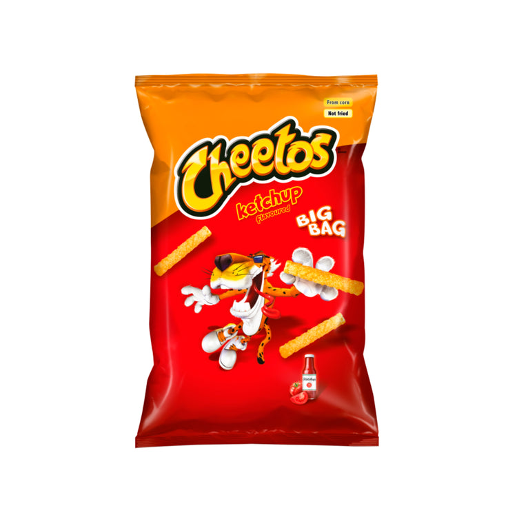 Cheetos Ketchup Flavour Corn Puffs (5.3oz)(Poland)