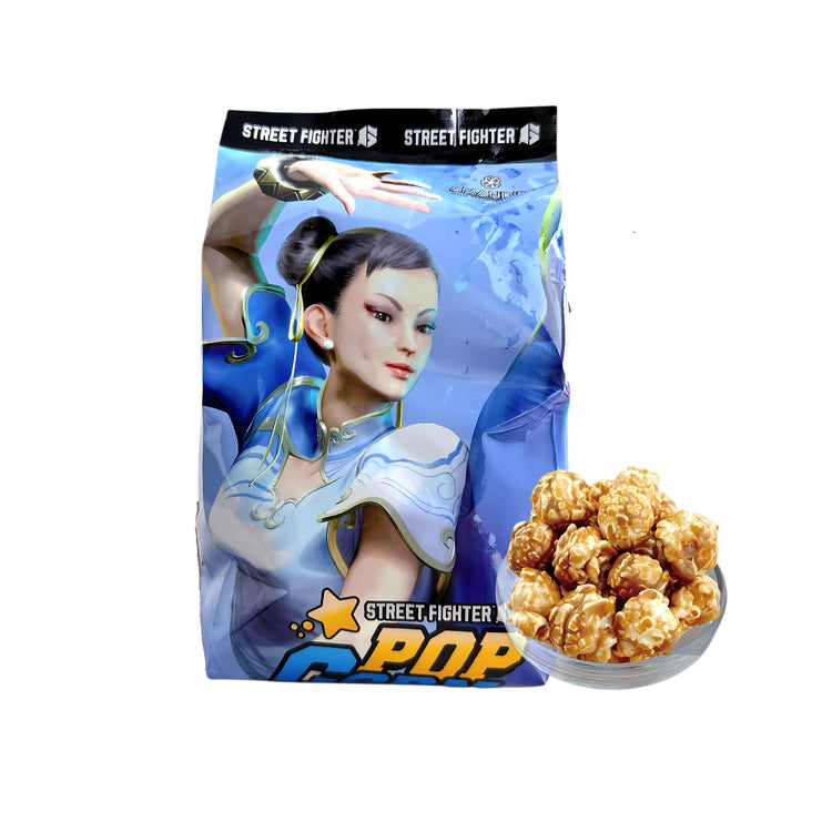 Chun-Li Street Fighter Popcorn Ovaltine Flavor (Taiwan)