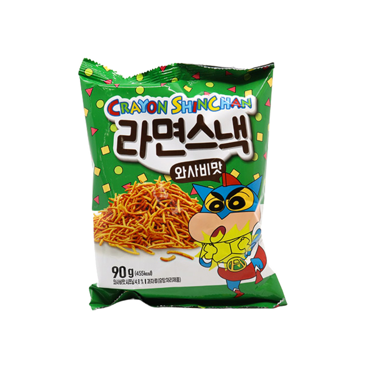 Crayon Shinchan Ramen Snack Wasabi Flavor (Korea)