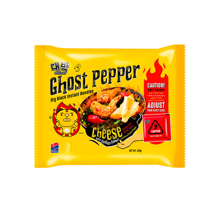 Daebak Ghost Pepper Instant Noodles Cheese Flavor (Korea)