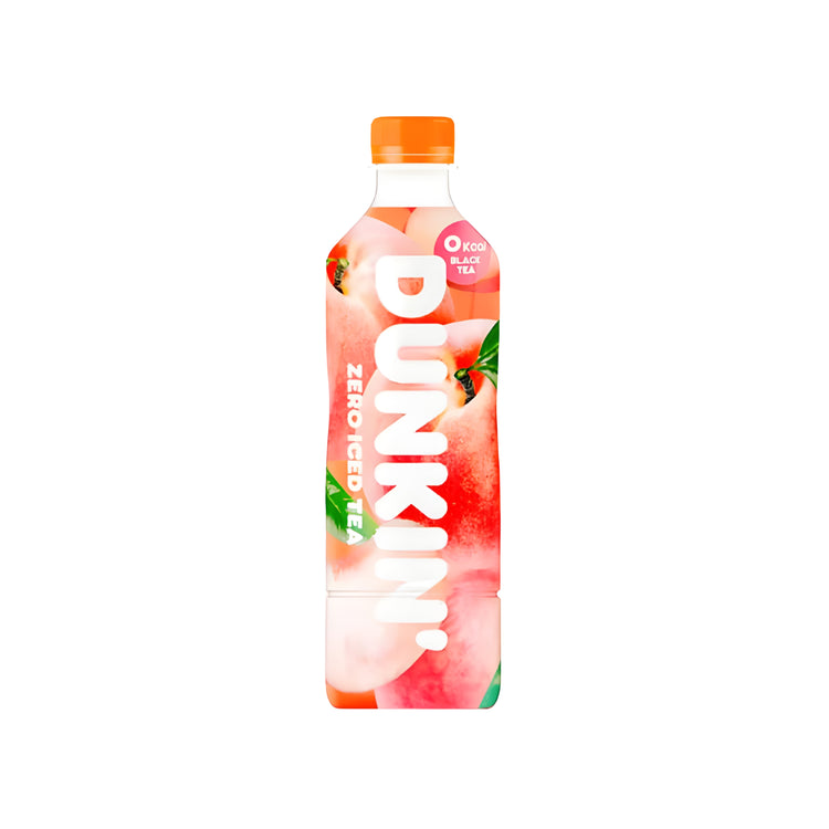 Dunkin' Zero Iced Tea White Peach (Korea)