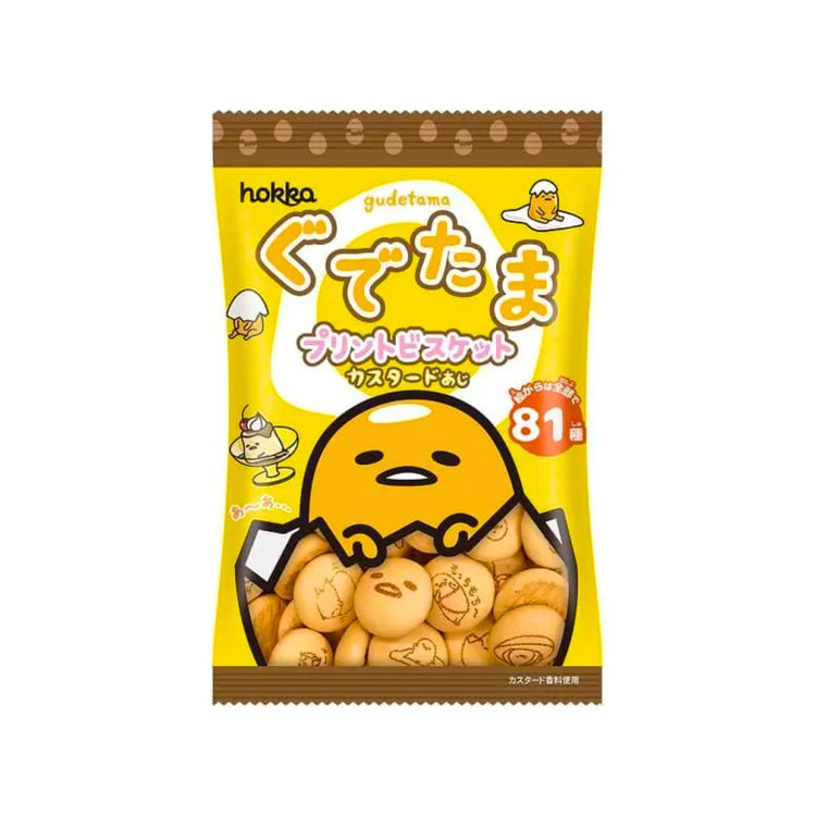 Hokka Gudetama Pudding Biscuit (Japan)