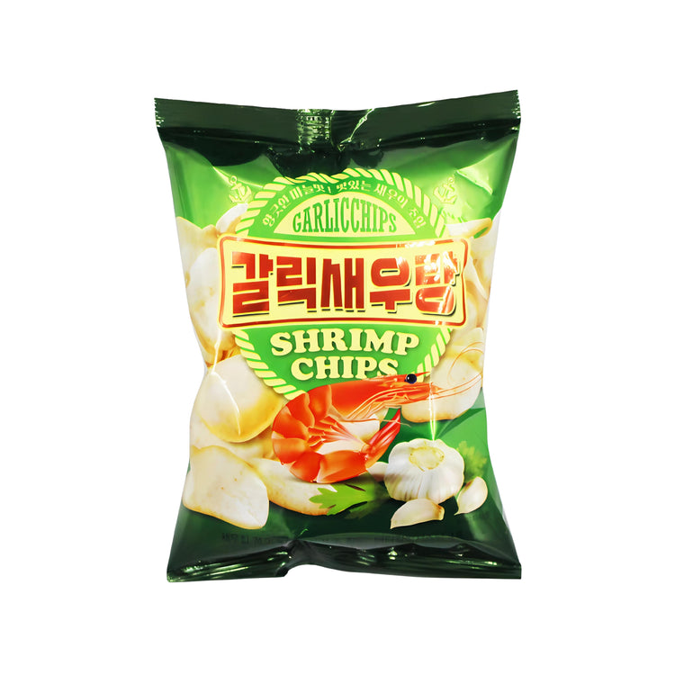 Food King Garlic Shrimp Chips (Korea)