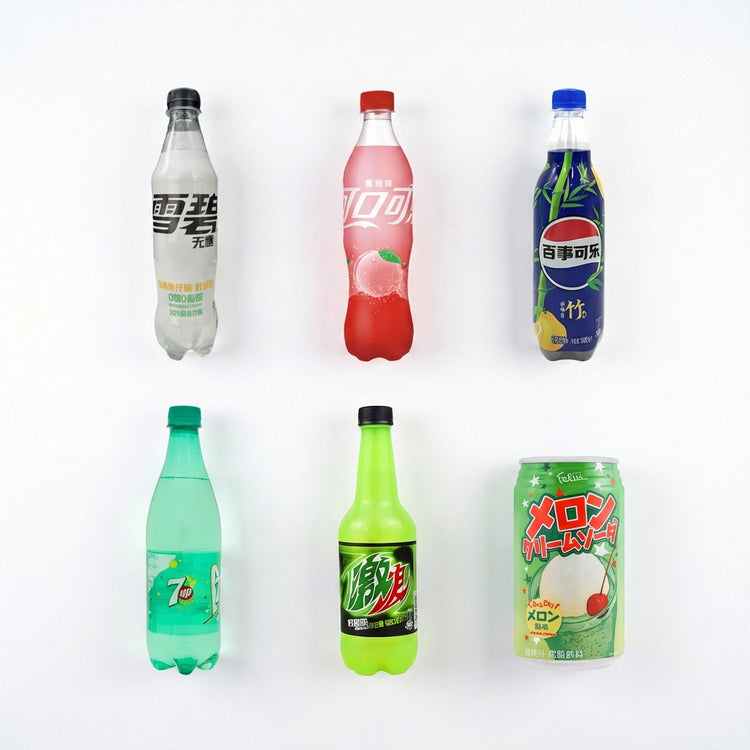 Asian Soda Pack (6 Bottles)