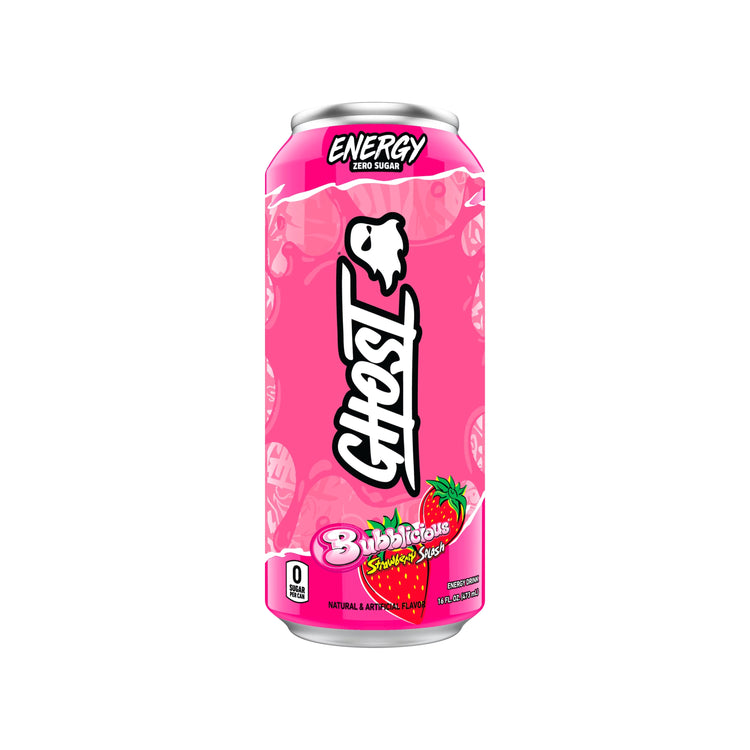 Ghost Energy Drink Bubblicious Strawberry Splash (US)