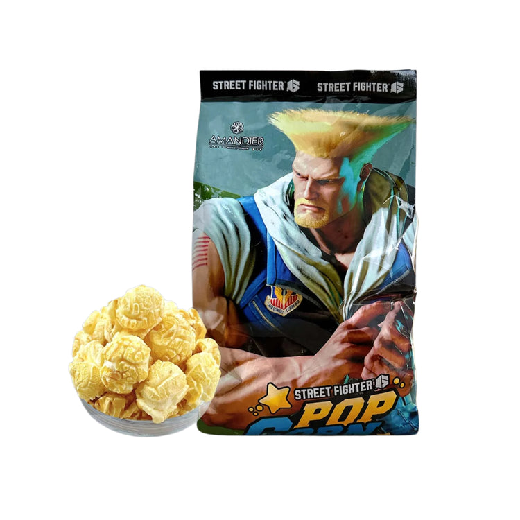 Guile Street Fighter Popcorn Salty Cream Flavor (Taiwan)