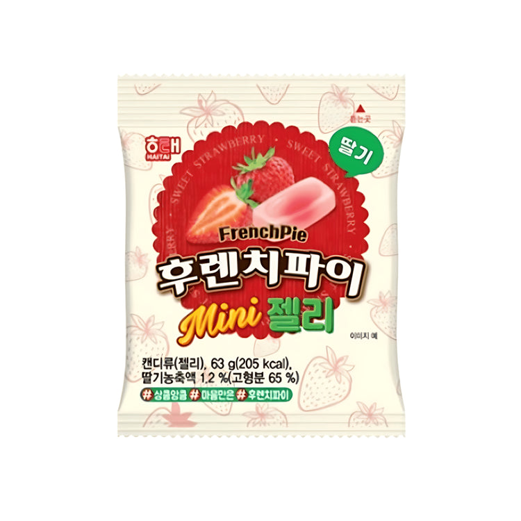 Haitai Jelly French Pie Mini Strawberry (Korea)