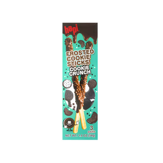 Hapi Frosted Cookie Stick Cookie Crunch 3 Pack (Japan)