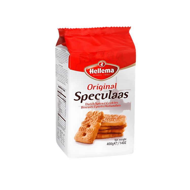 Hellema Speculaas Original Dutch Spiced Cookies Bag (Netherlands)