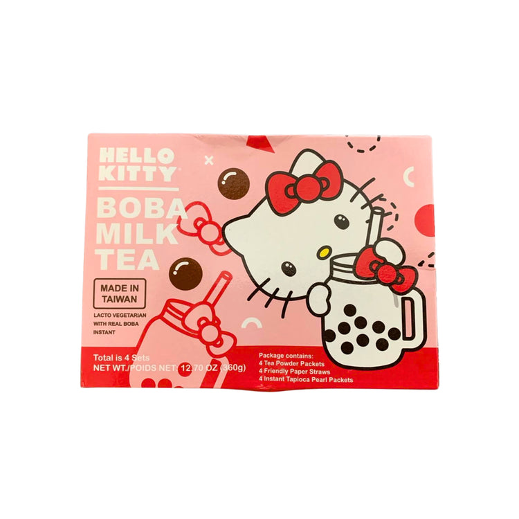Hello Kitty Boba Milk Tea Powder 4 Sets (Taiwan)