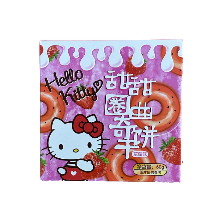 Hello Kitty Donut Biscuit Strawberry (China)