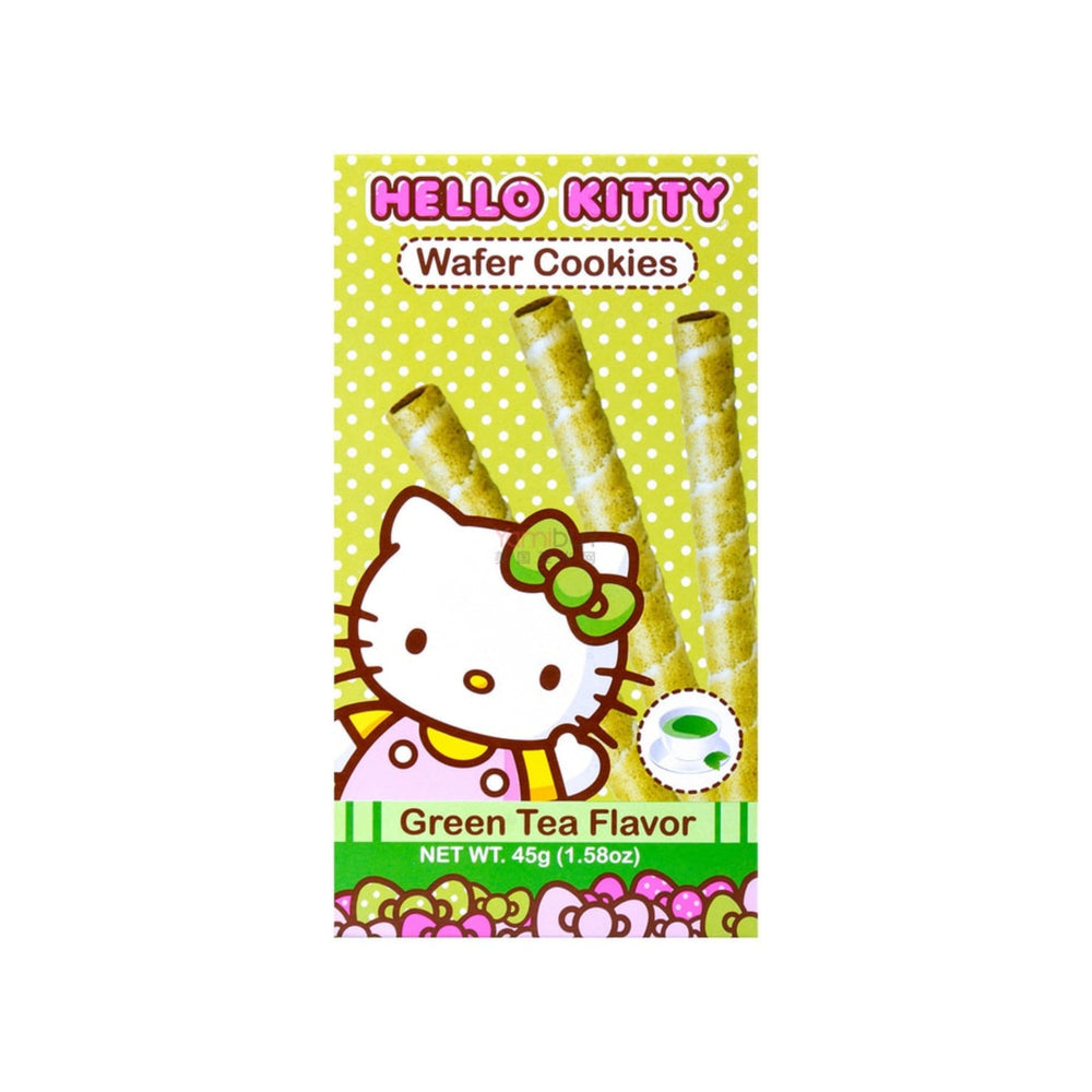 Hello Kitty Wafer Cookies Green Tea Flavor (Taiwan)