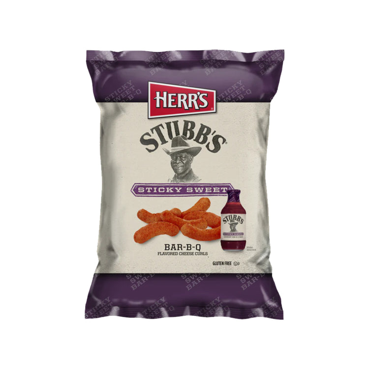 Herr's Stubb's Sticky Sweet Cheese Curls (US)