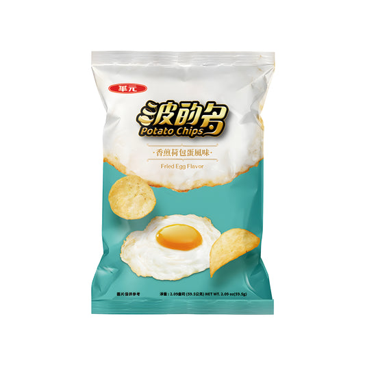 Hwa Yuan Potato Chips Fried Egg Flavor (Taiwan)