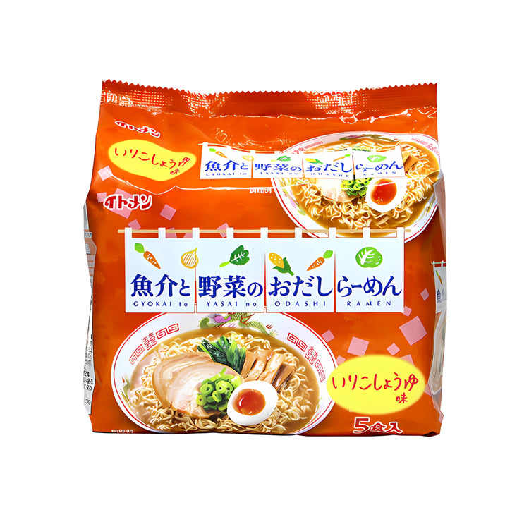 Itomen Odashi Ramen Shoyu 5-Pack (Japan)