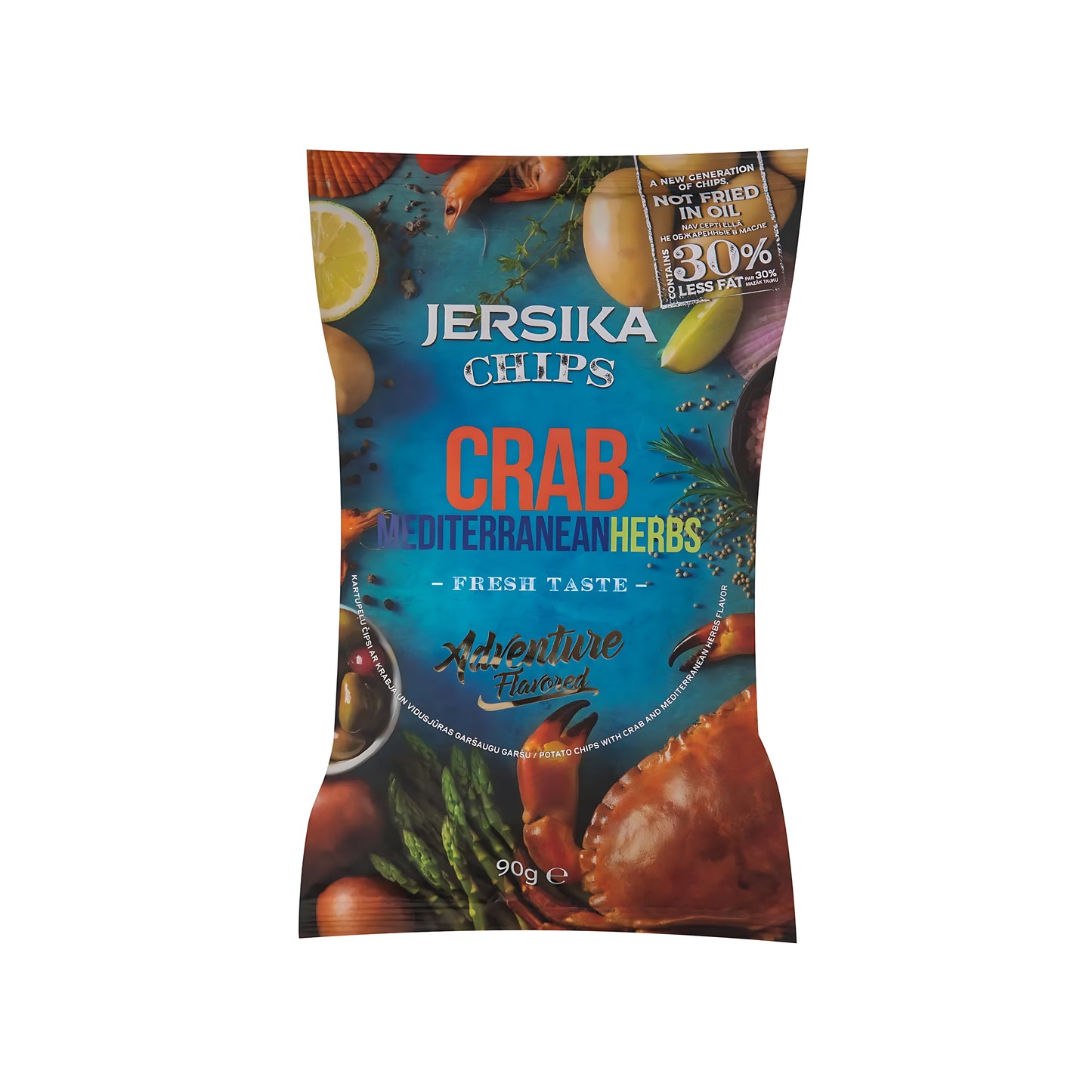 Jersika Crab and Herbs Chips (Latvia)