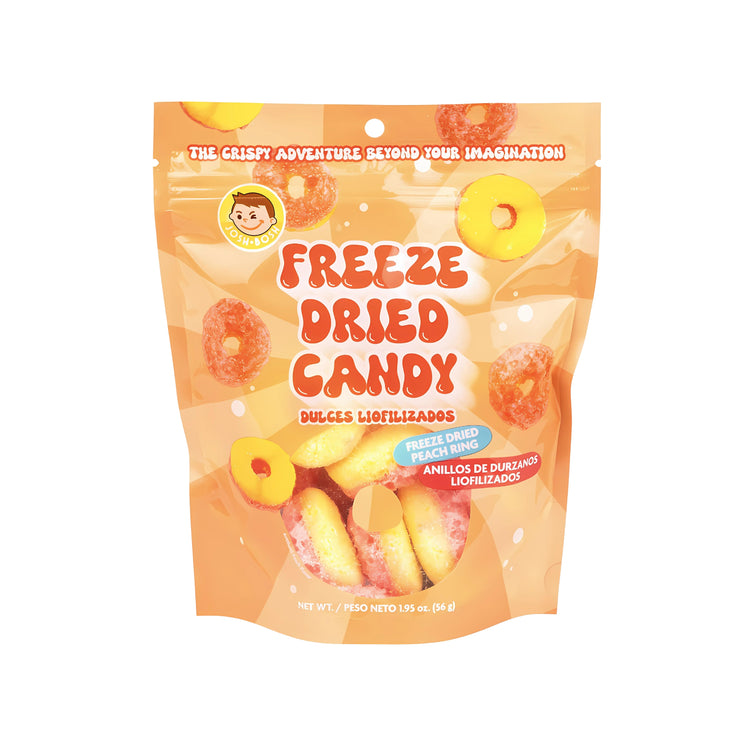 Josh Bosh Freeze Dried Candy Peach Rings (USA)