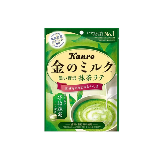 Kanro Kin No Milk Candy Matcha (Japan)