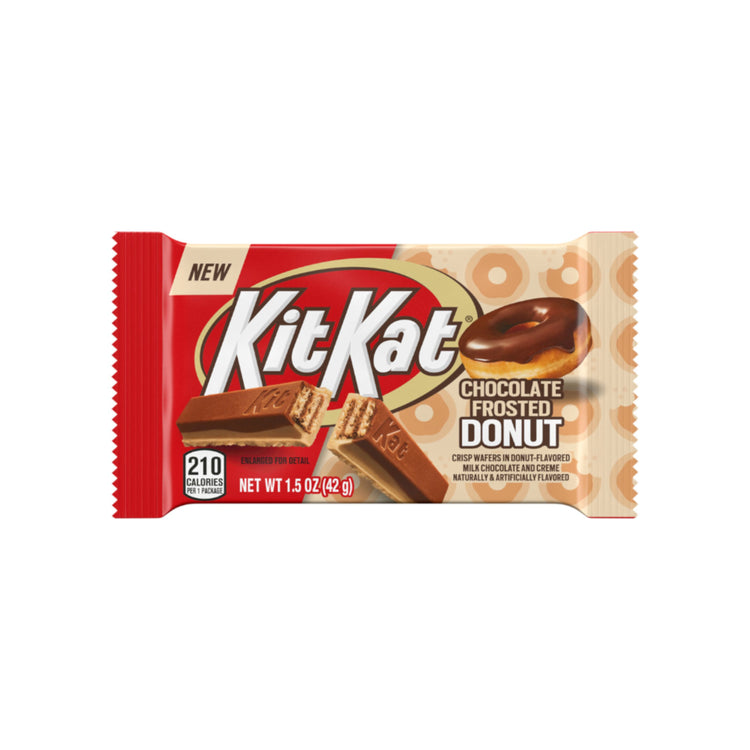 Kit Kat Bar Chocolate Frosted Donut (US)