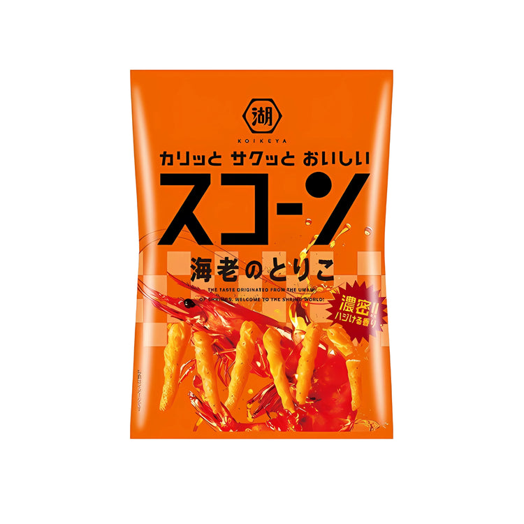 Koikeya Corn Shrimp Snack (Japan)