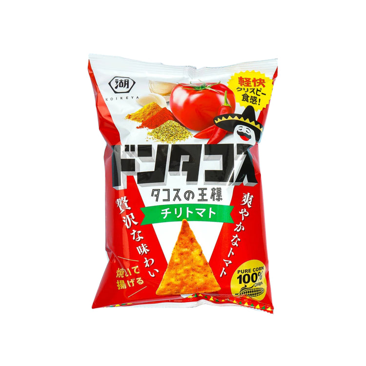 Koikeya Don Tacos Tortilla Chips Chili Tomato (Japan)