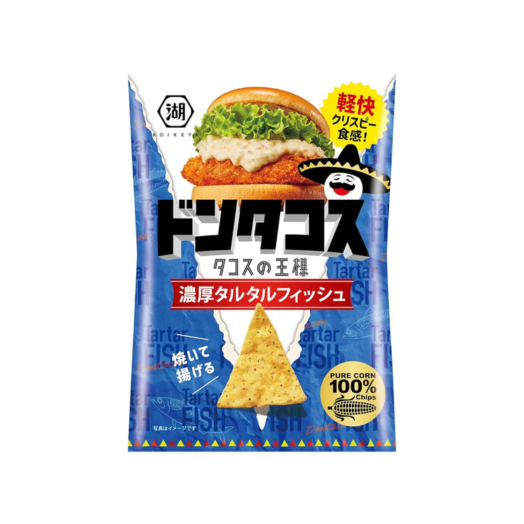 Koikeya Don Tacos Tortilla Chips Fish Tartar Sauce (Japan)