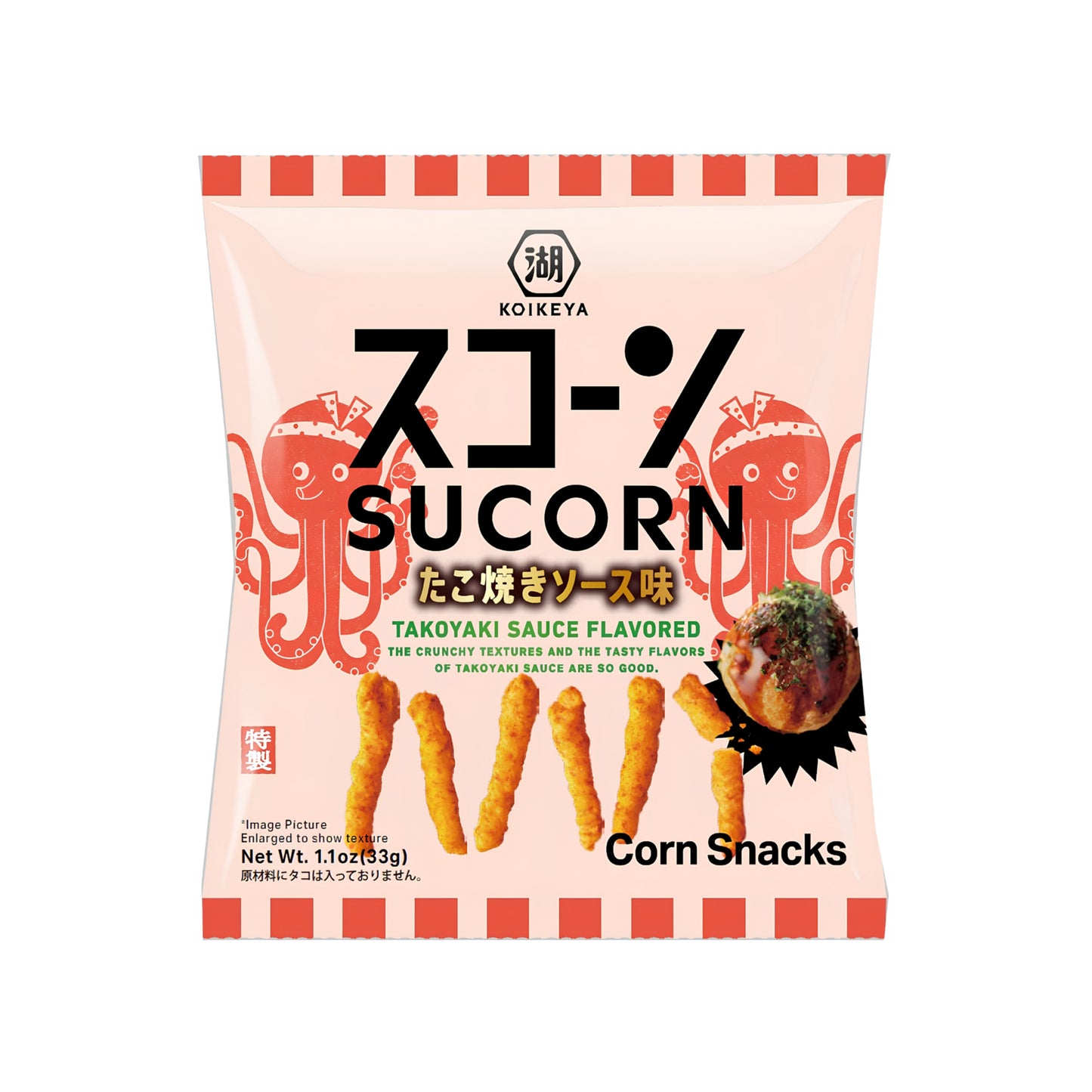Koikeya Sucorn Takoyaki Corn Snack (Japan)