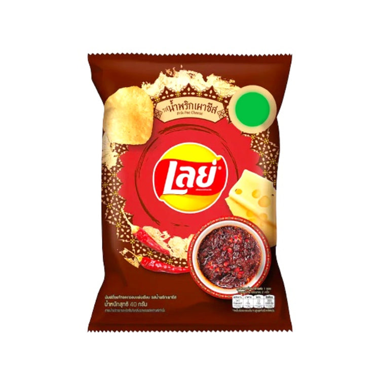 Lay's Potato Chips Prik Pao Cheese (Thailand)