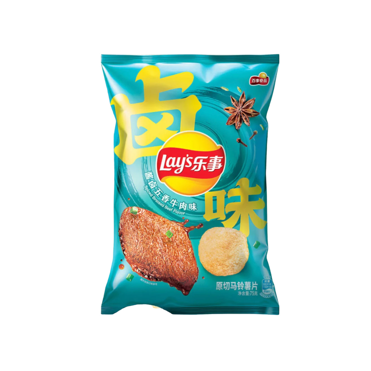 Lay's Spicy Braised Beef (China)