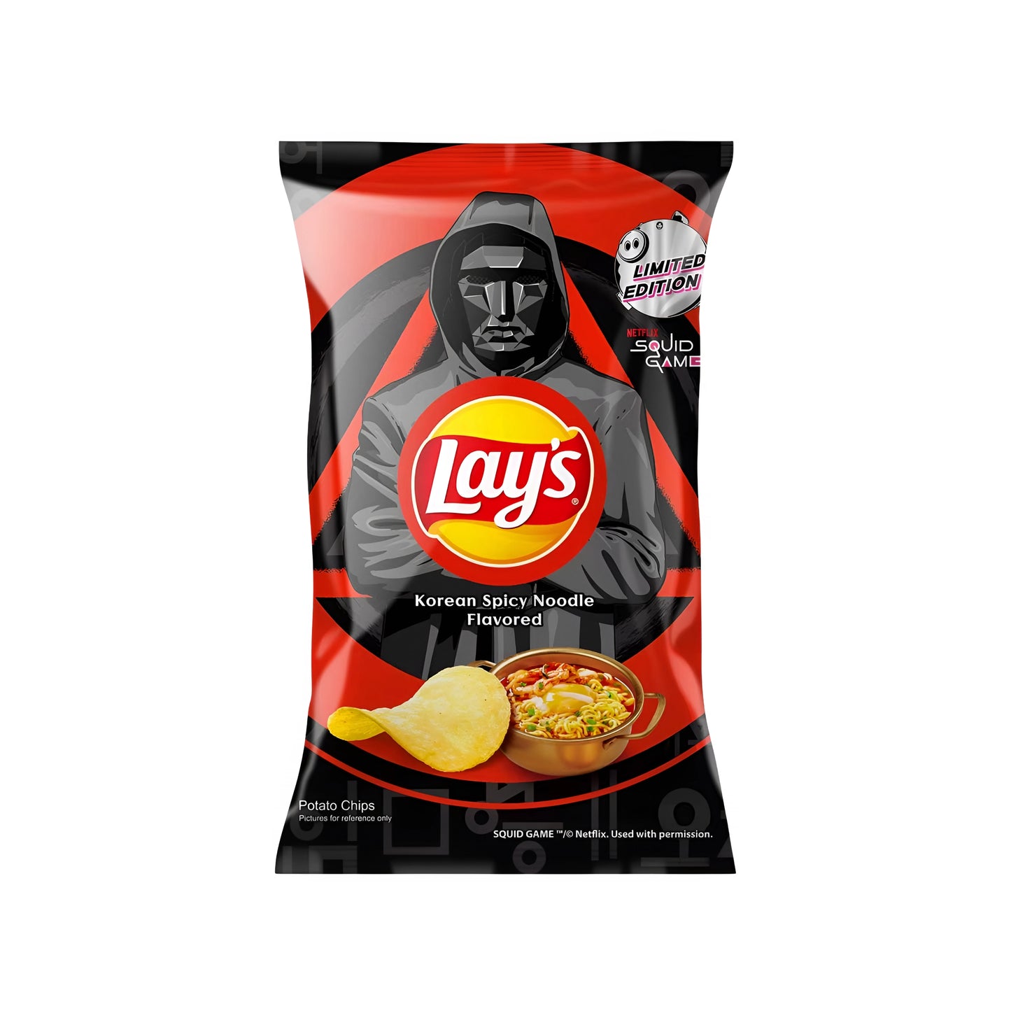 Lay's Squid Game Shin Ramen Flavor (Taiwan)