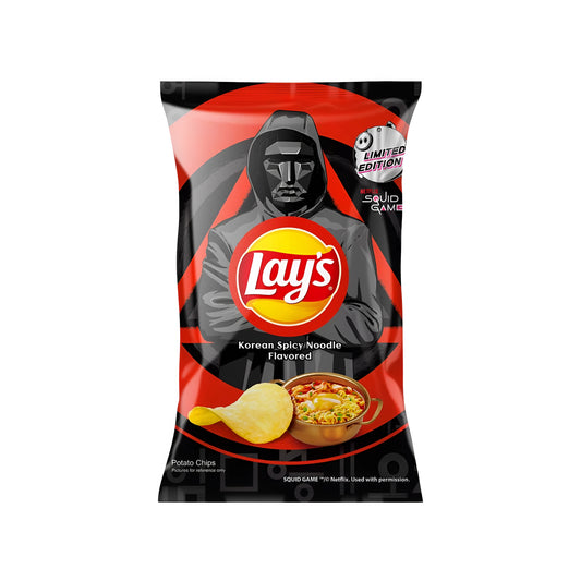 Lay's Squid Game Shin Ramen Flavor (Taiwan)