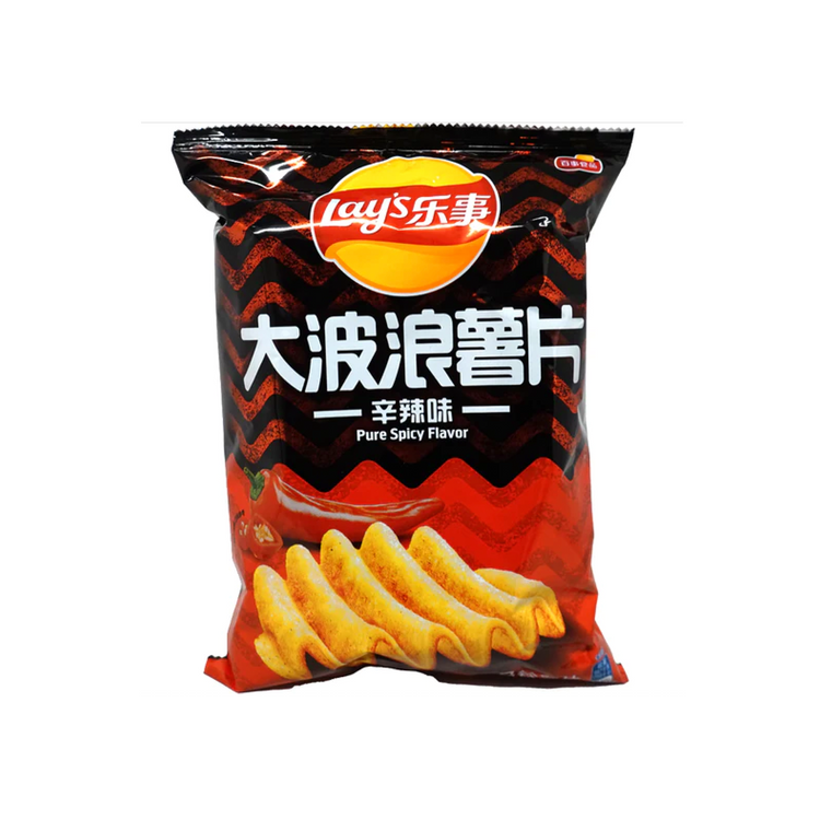 Lay's Wave Potato Chips Pure Spicy (China)