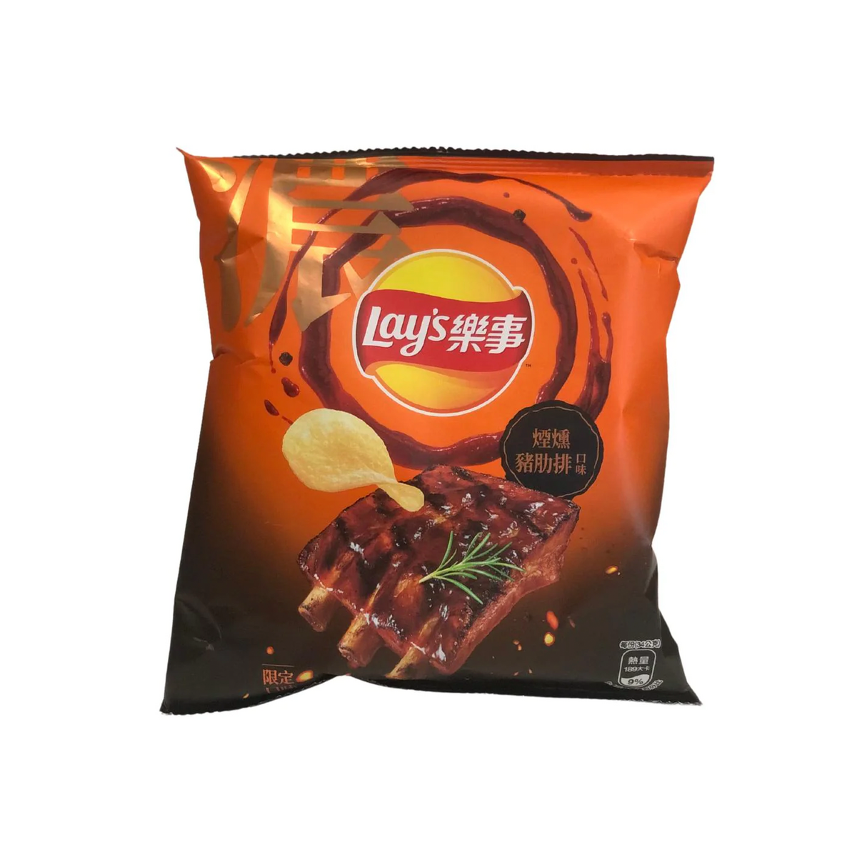 Lays Sticky Ribs Lay's Smoked Pork Ribs (Taiwan) – Munch Addict