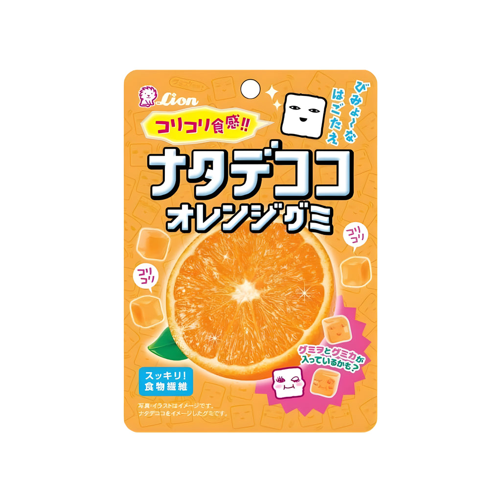 Lion Nata De Coco Orange Gummy (Japan)