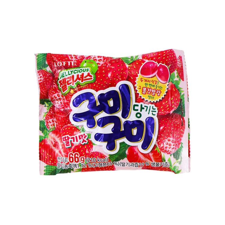 Lotte Jellycious Strawberry (Korea)